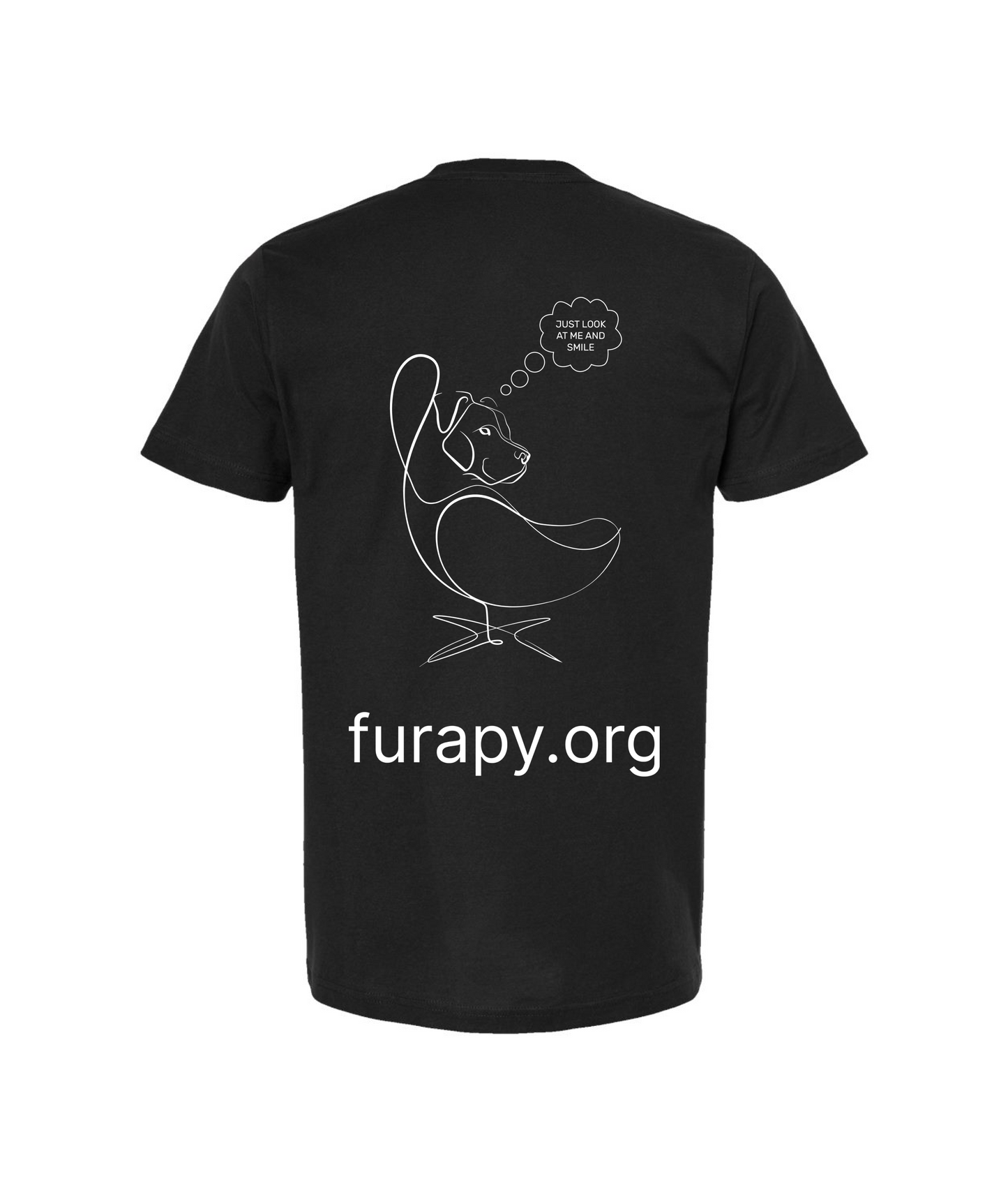 furapy.org - I <3 MY FURAPIST - Black T-Shirt