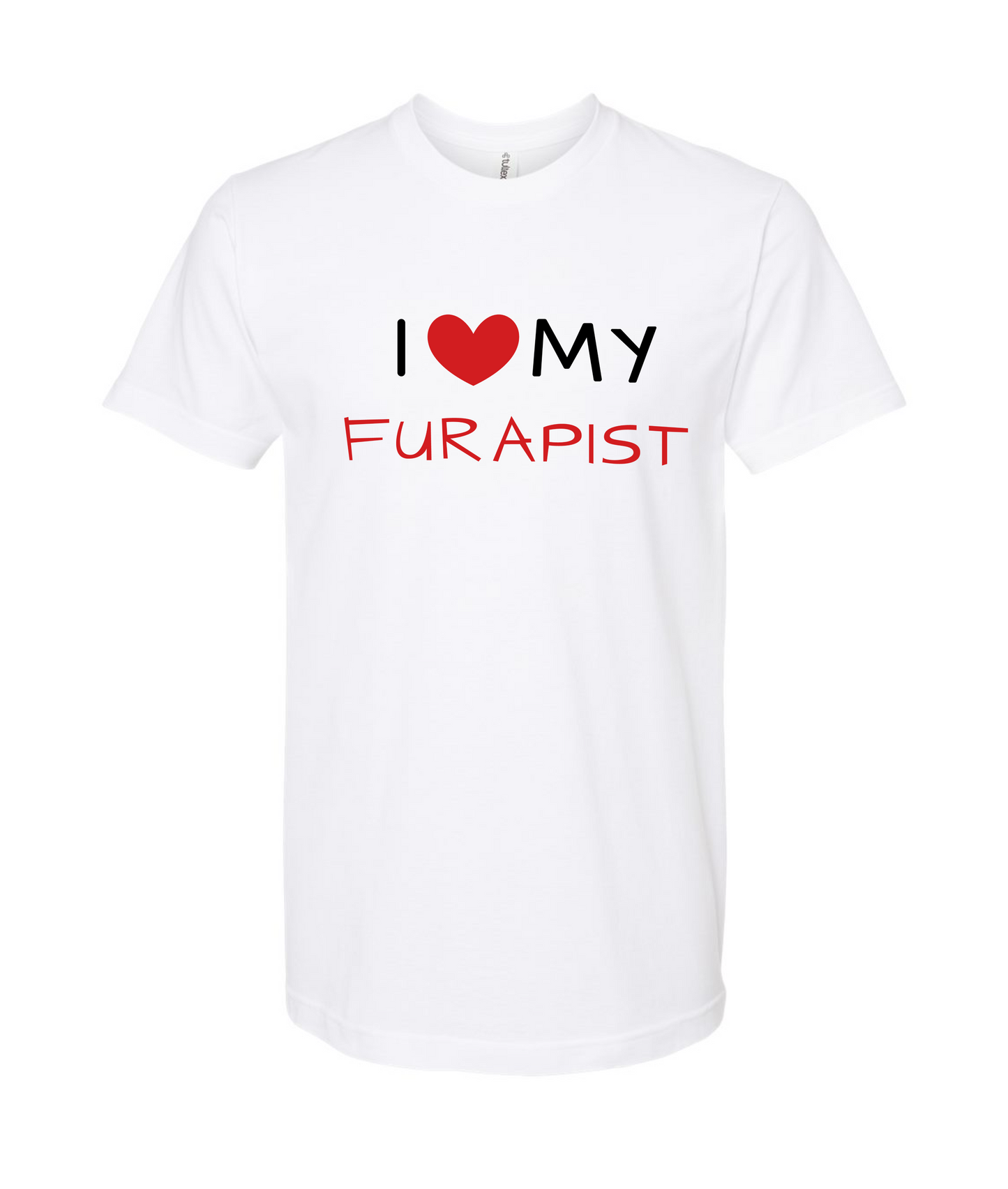 furapy.org - I <3 MY FURAPIST - White T-Shirt