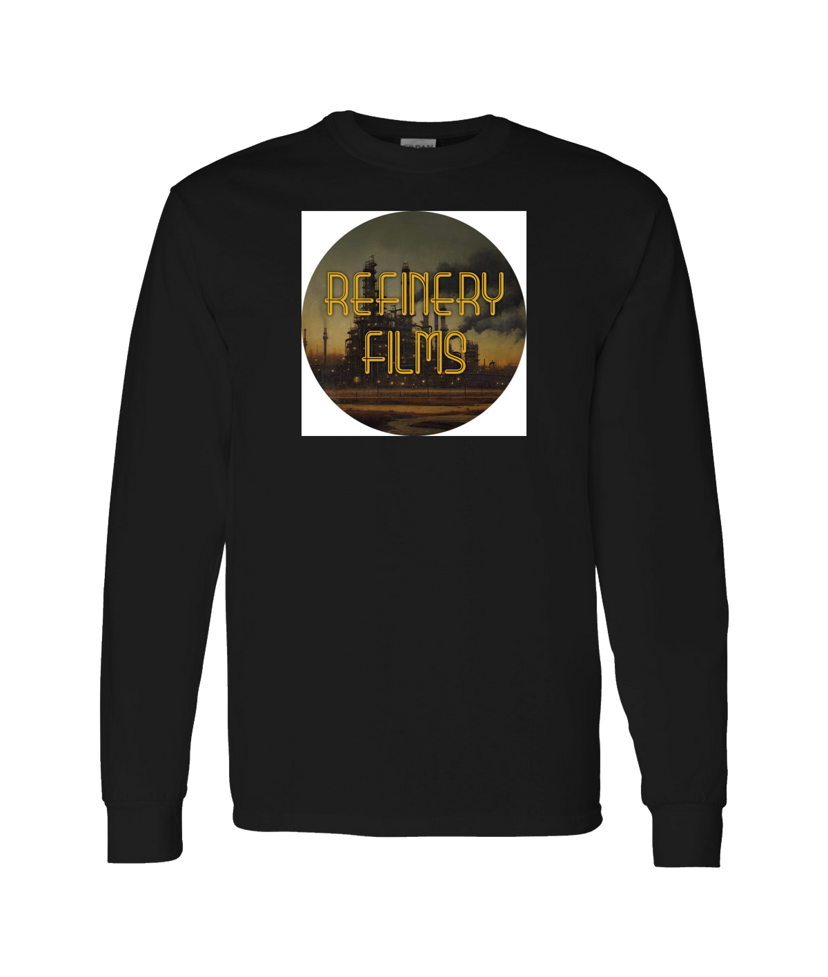 Refinery Films - Refinery Style 001 - Black Long Sleeve T