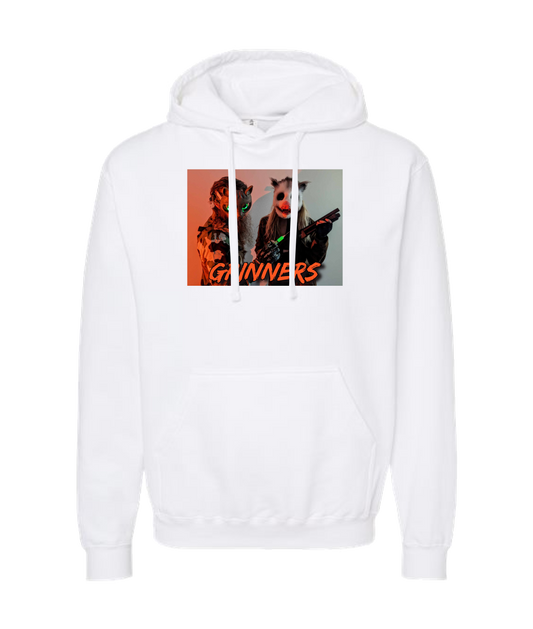 Refinery Films - GRINNERS GARB 01-2 - White Hoodie