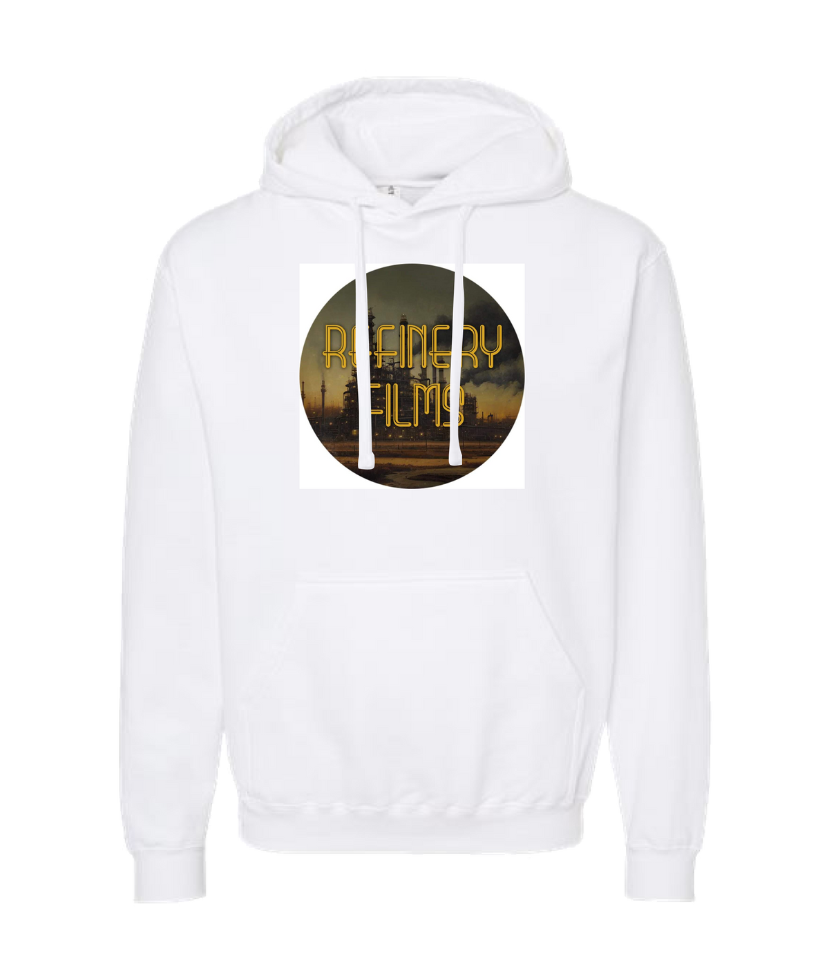 Refinery Films - Refinery Style 001 - White Hoodie