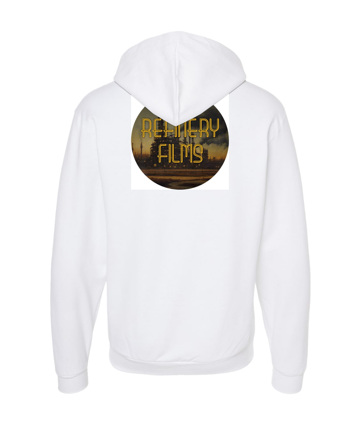 Refinery Films - Refinery Style 001 - White Zip Up Hoodie
