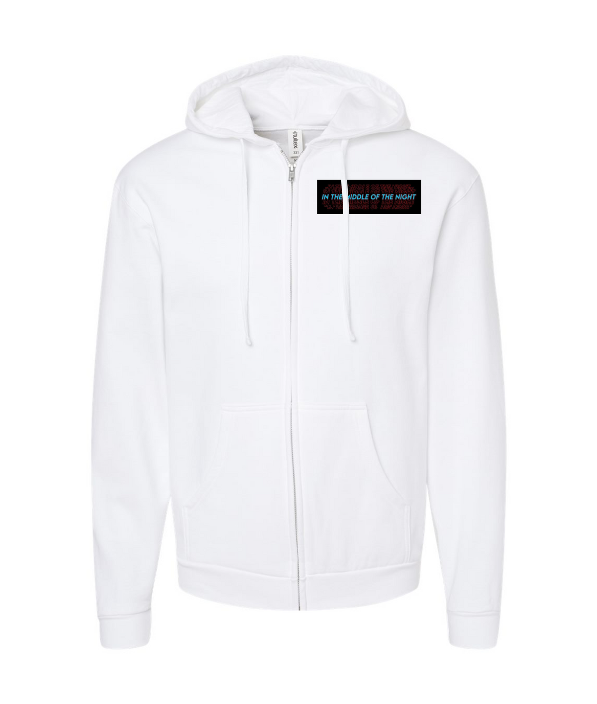Refinery Films - Refinery style 002 - White Zip Up Hoodie