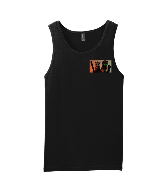 Refinery Films - GRINNERS GARB 01-1 - Black Tank Top