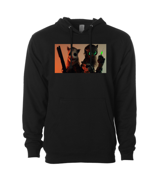 Refinery Films - GRINNERS GARB 01-1 - Black Hoodie