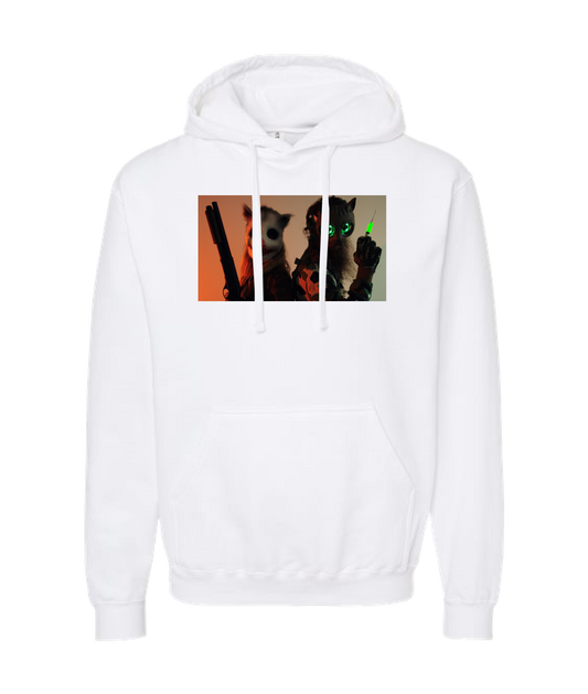 Refinery Films - GRINNERS GARB 01-1 - White Hoodie