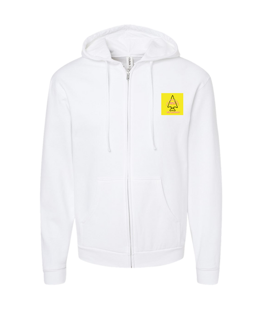 V-RMCKTOP - THE INDIAN WARS - White Zip Up Hoodie