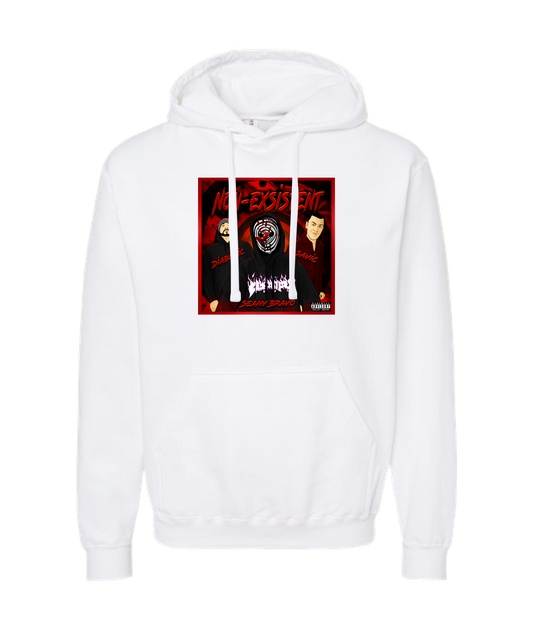 Seany Bravo - Non Exsistent - White Hoodie