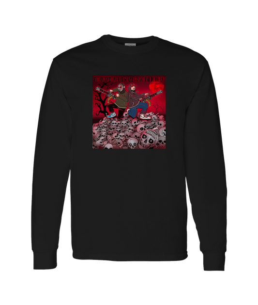 Seany Bravo - Evil Intention - Black Long Sleeve T