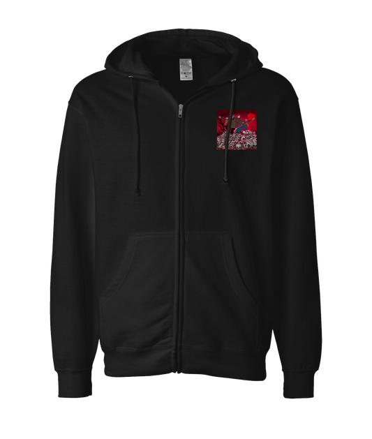 Seany Bravo - Evil Intention - Black Zip Up Hoodie