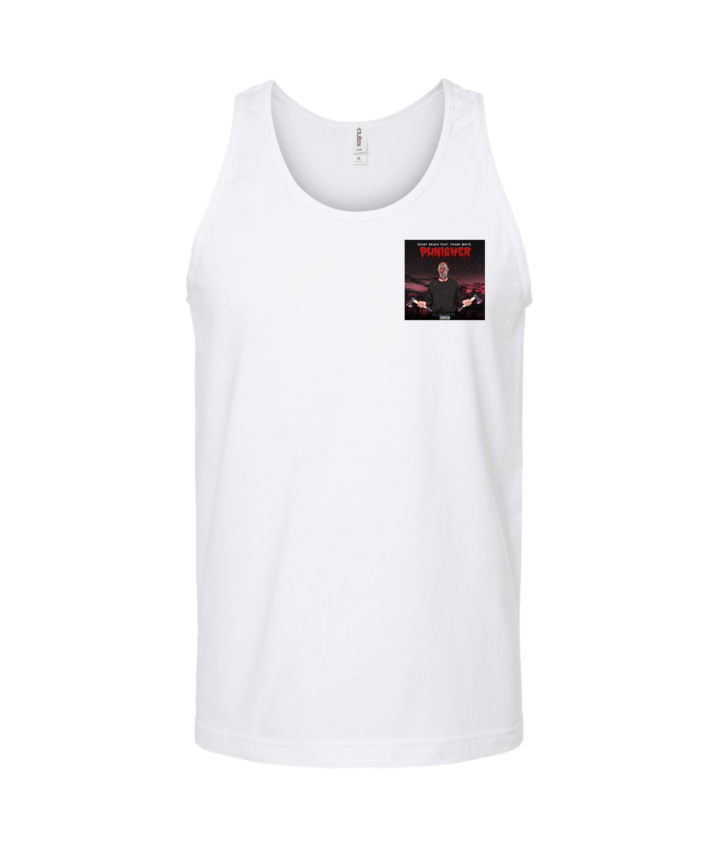 Seany Bravo - Punishment - White Tank Top