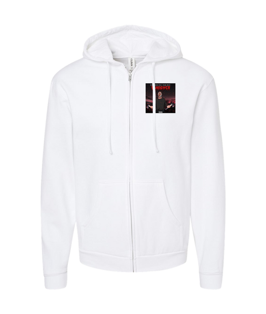 Seany Bravo - Punishment - White Zip Up Hoodie