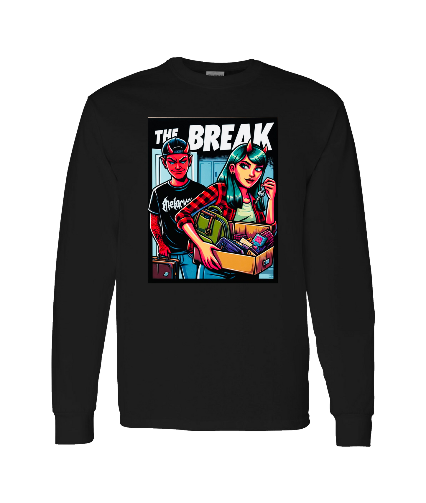 Sean Michael Kaye - THE BREAK - Black Long Sleeve T