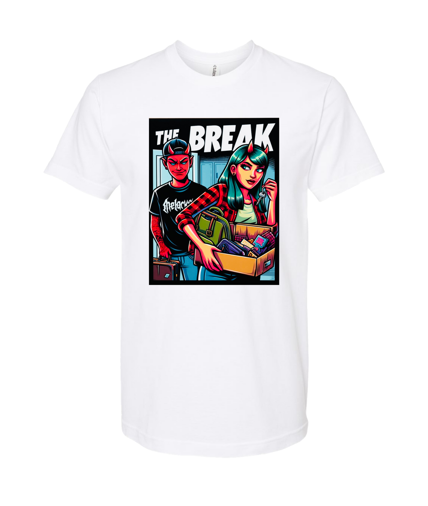 Sean Michael Kaye - THE BREAK - White T-Shirt