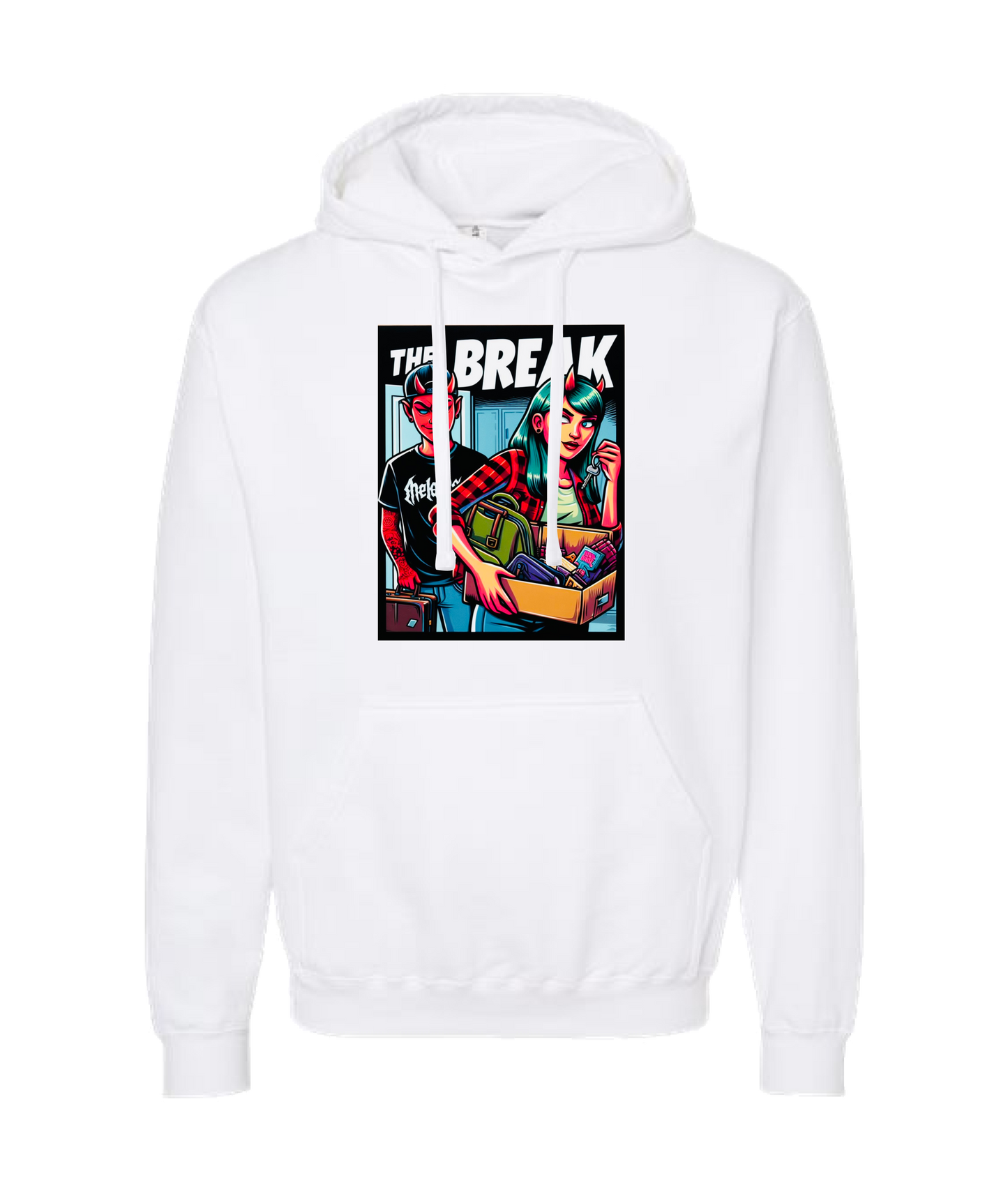 Sean Michael Kaye - THE BREAK - White Hoodie