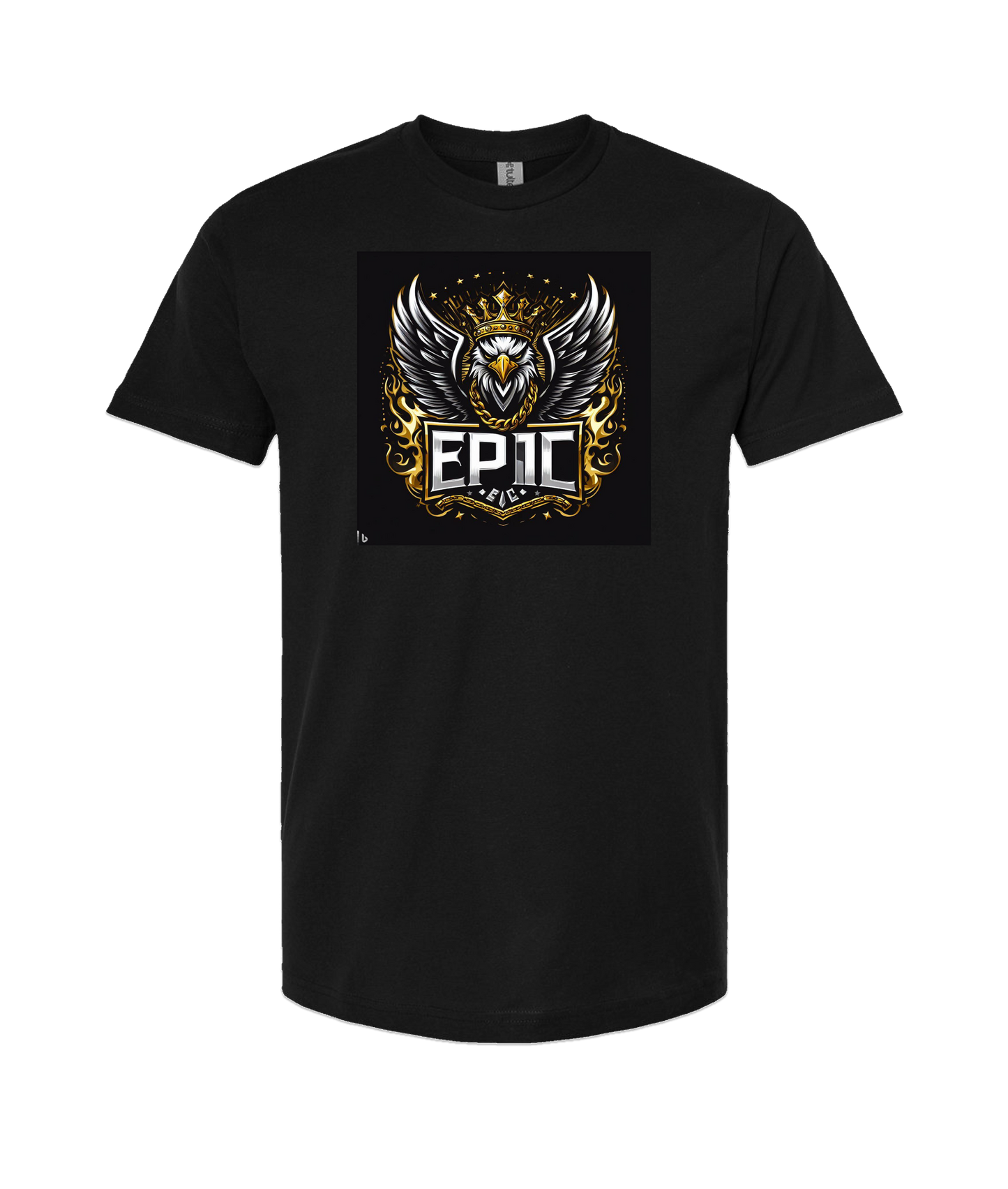 PovCiti Apparel - Ep!c Eagle Logo - Black T-Shirt
