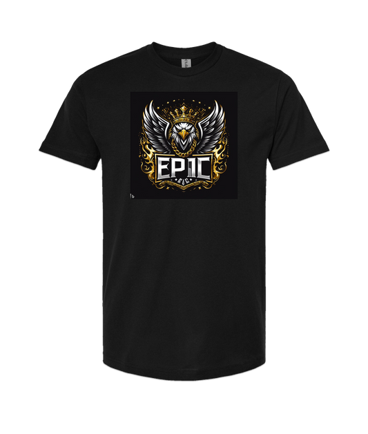 PovCiti Apparel - Ep!c Eagle Logo - Black T-Shirt