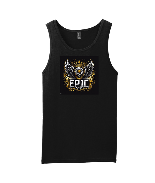 PovCiti Apparel - Ep!c Eagle Logo - Black Tank Top