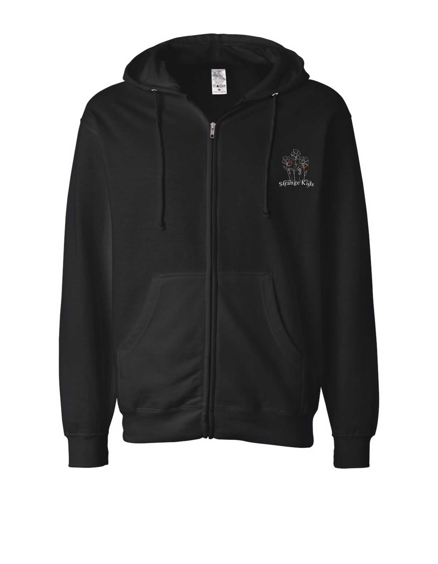 V-STKTOP - Bury The Bodies - Black Zip Up Hoodie