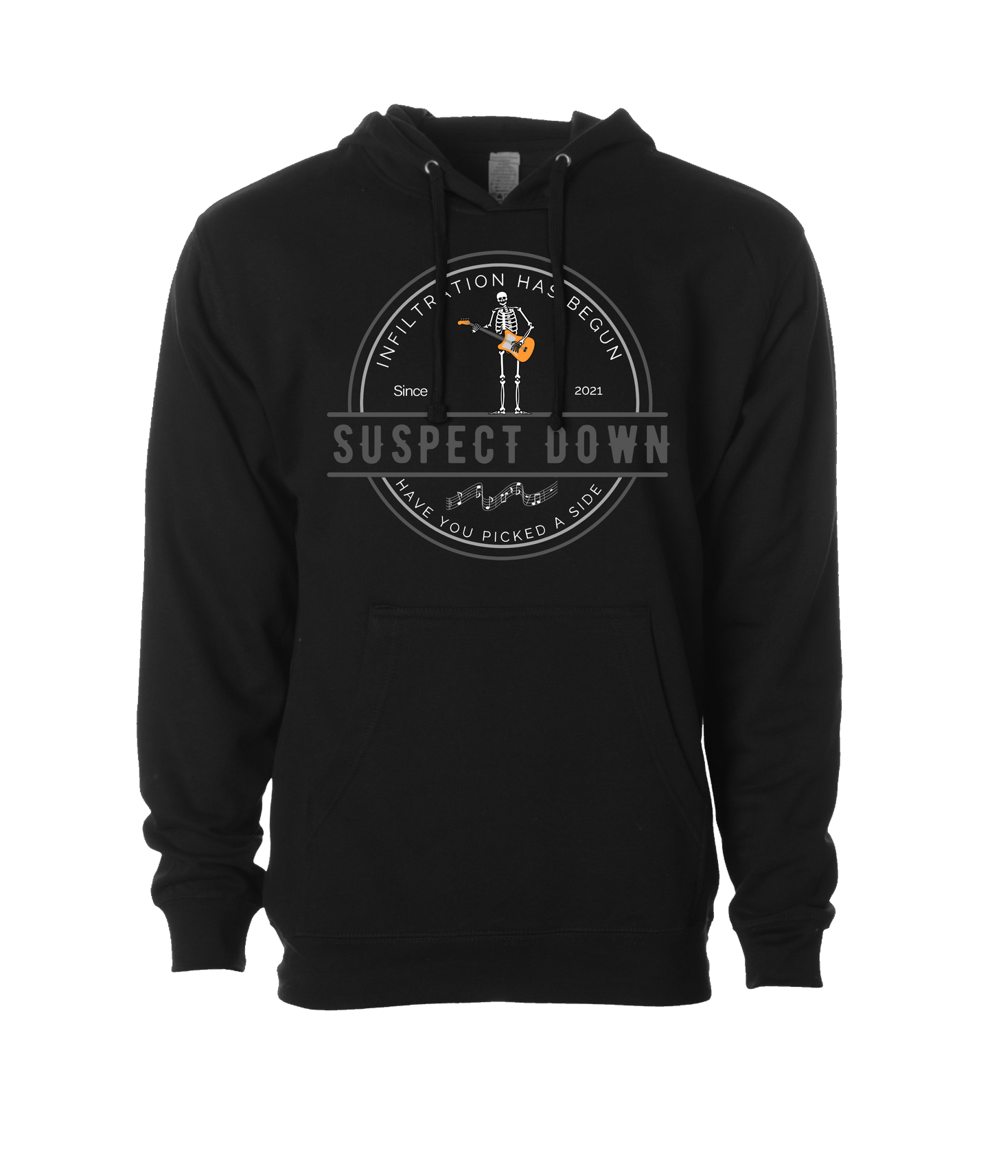 Suspect Down - INFILTRATION - Black Hoodie