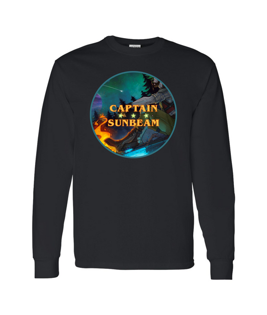V-SUNBEAMTOP - Julian Afterjoy - Black Long Sleeve T