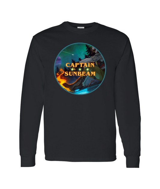 Captain Sunbeam - Julian Afterjoy - Black Long Sleeve T