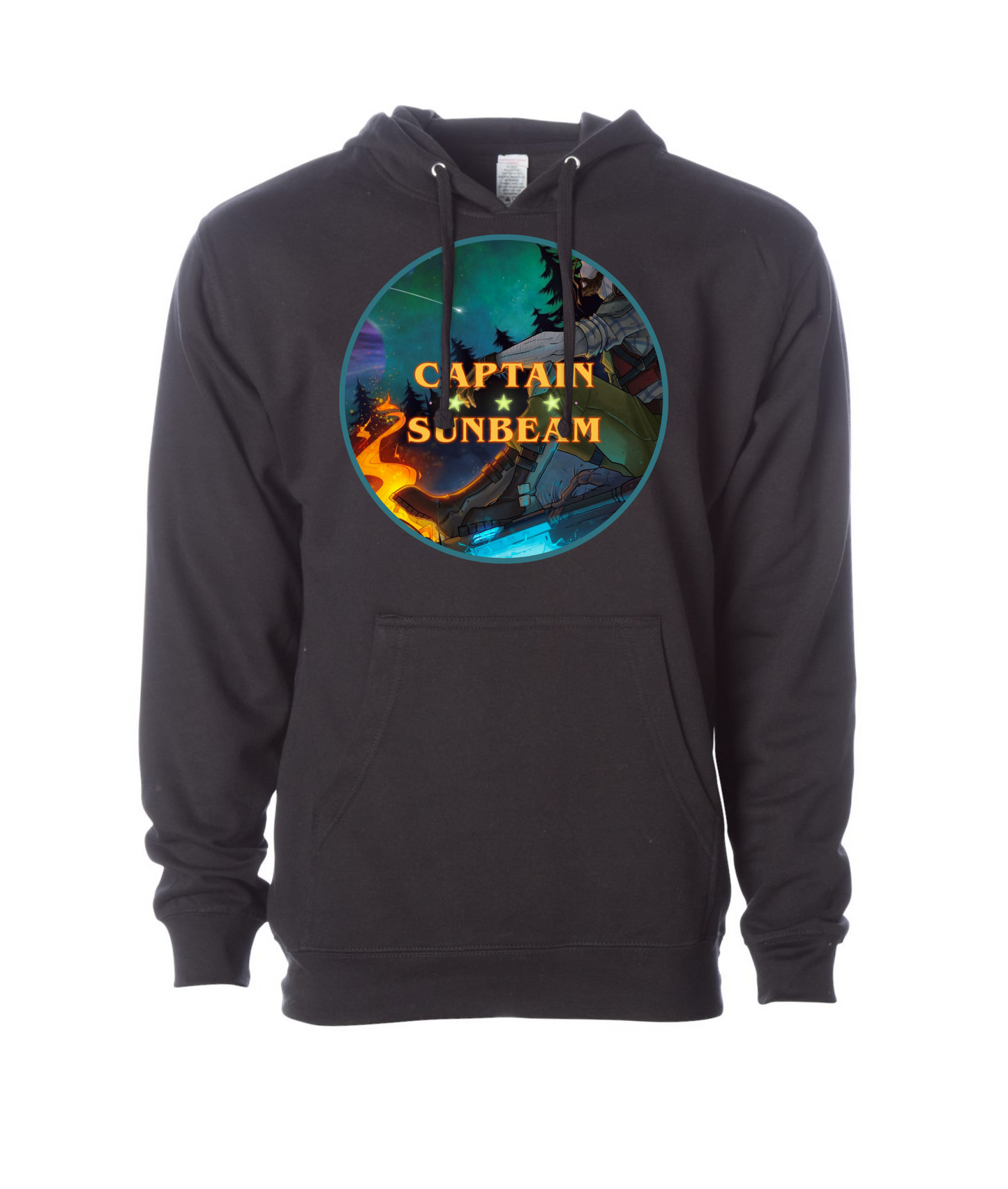 V-SUNBEAMTOP - Julian Afterjoy - Black Hoodie