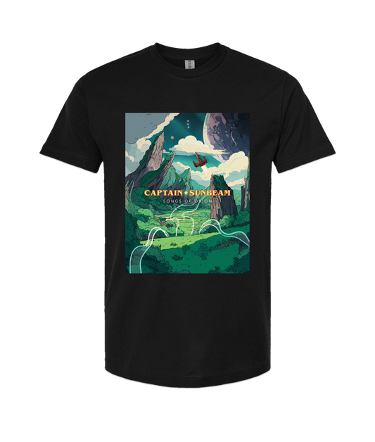 Captain Sunbeam - SOO OPTION 2 - Black T-Shirt