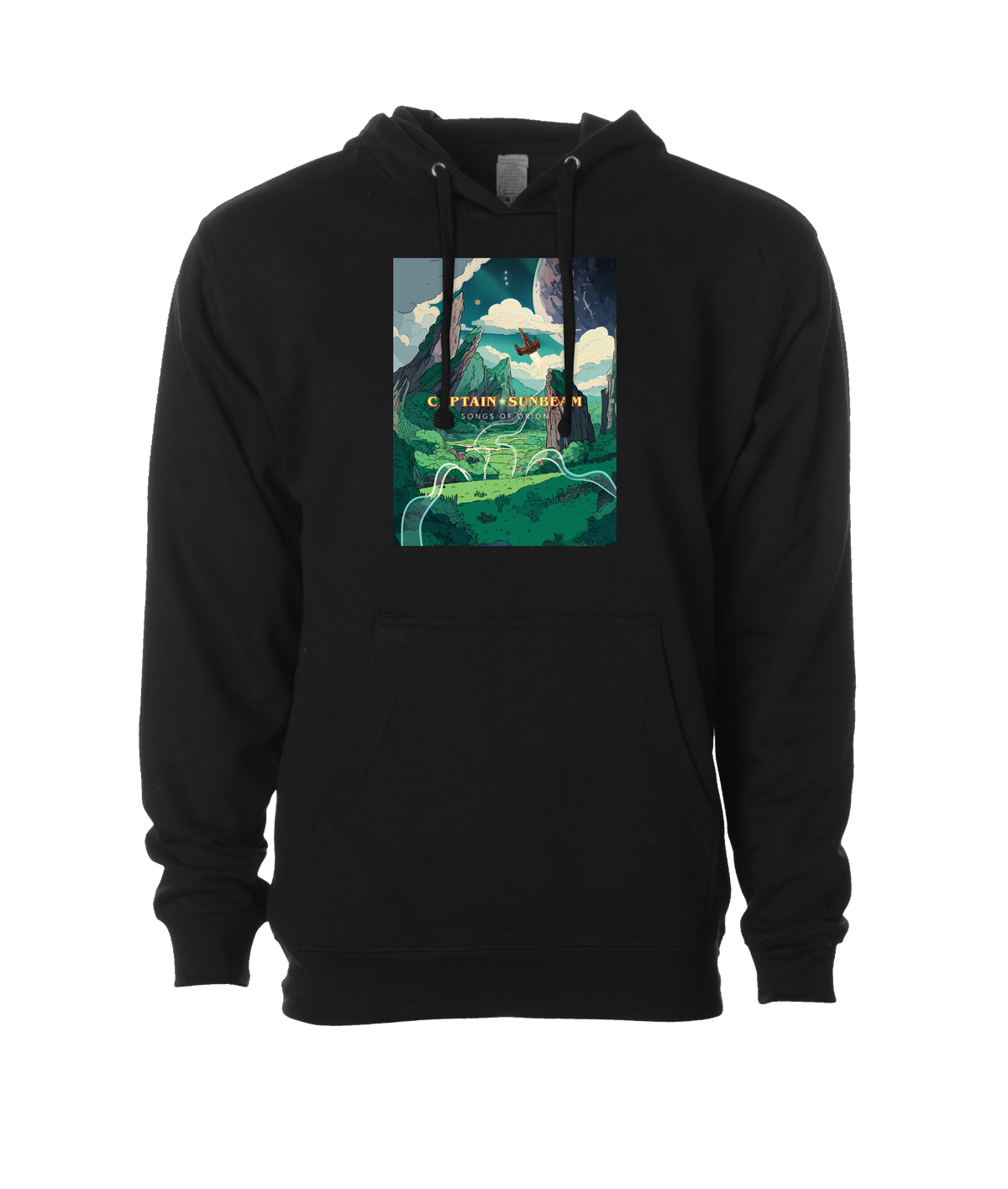 Captain Sunbeam - SOO OPTION 2 - Black Hoodie