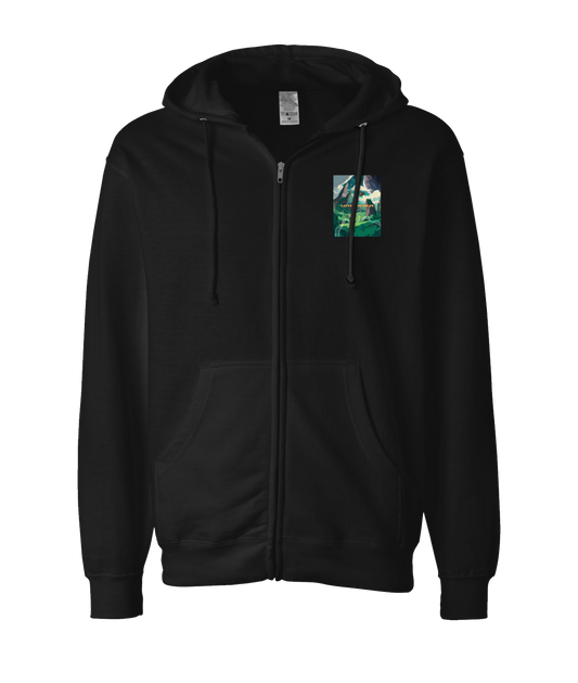 Captain Sunbeam - SOO OPTION 2 - Black Zip Up Hoodie
