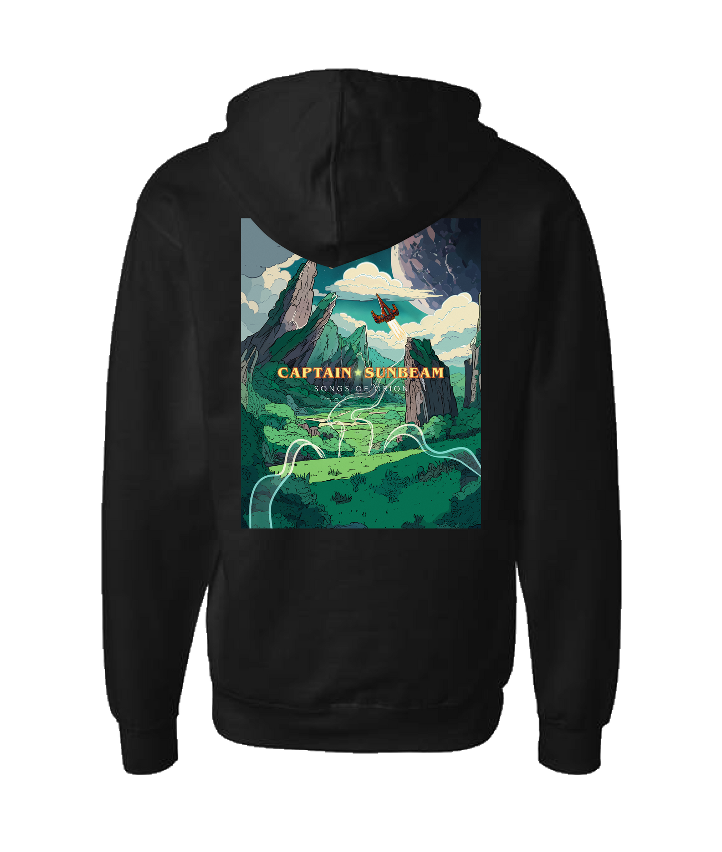 V-SUNBEAMTOP - SOO OPTION 2 - Black Zip Up Hoodie