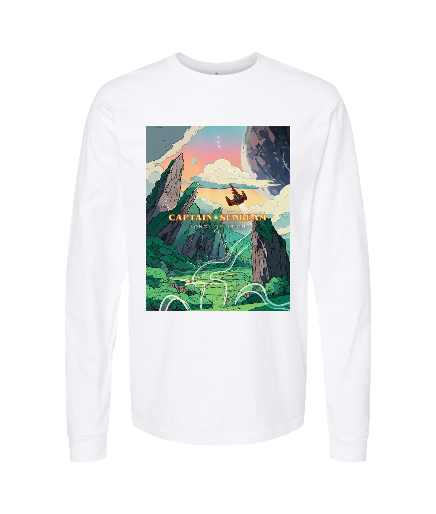 V-SUNBEAMTOP - SOO OPTION 2 - White Long Sleeve T