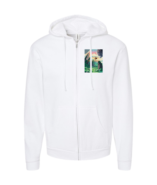 V-SUNBEAMTOP - SOO OPTION 2 - White Zip Up Hoodie