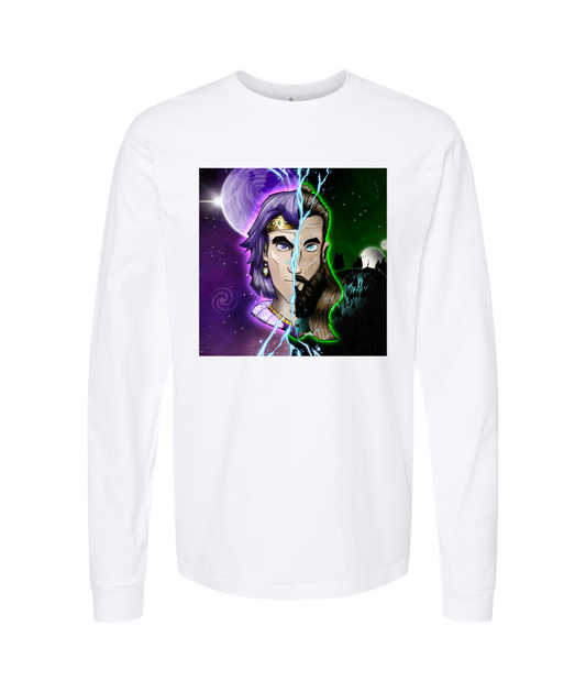 Captain Sunbeam - So Evil - White Long Sleeve T