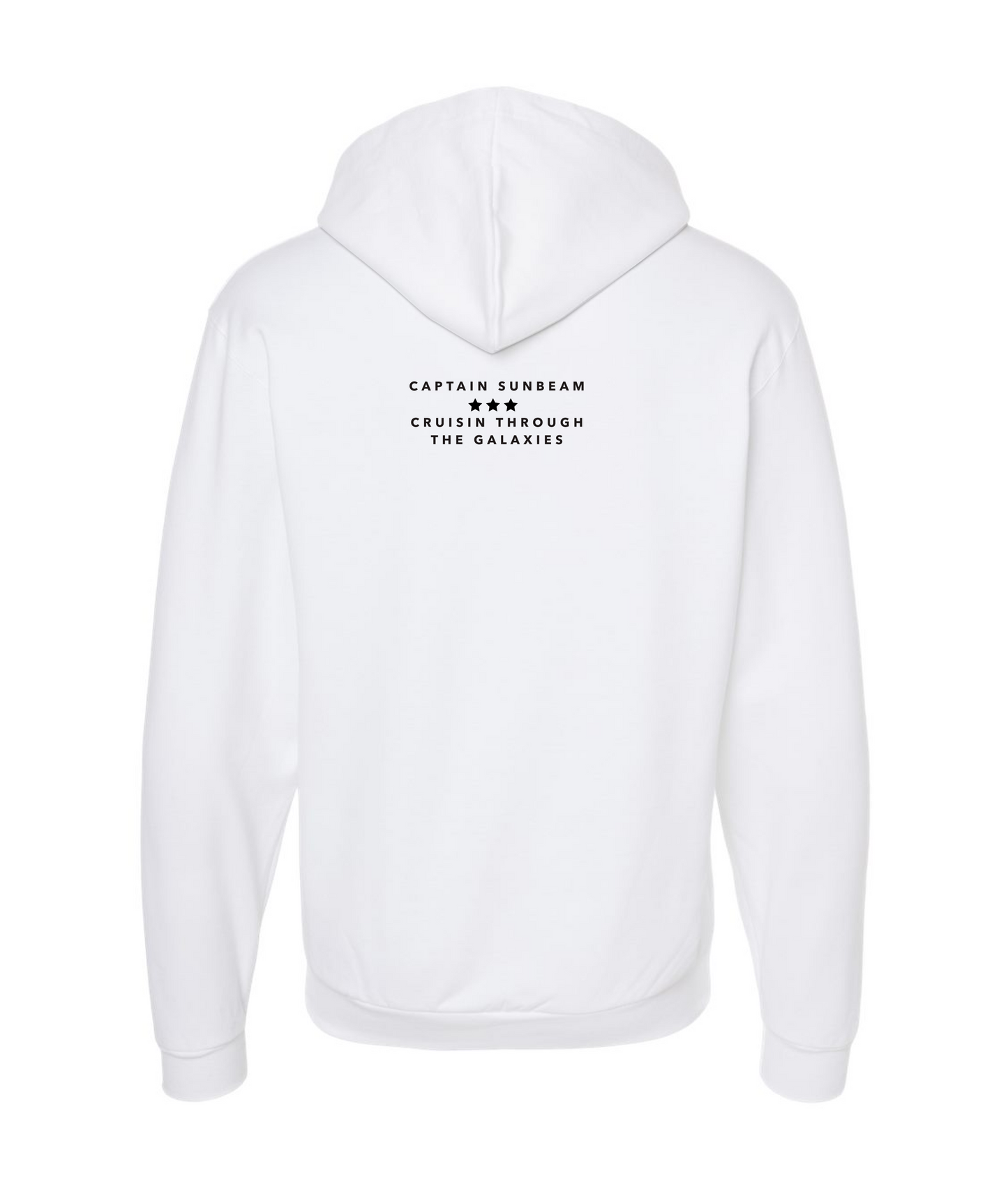 Captain Sunbeam - So Evil - White Zip Up Hoodie