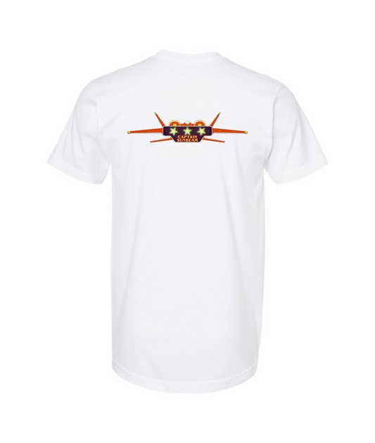 Captain Sunbeam - Julian Afterjoy - White T Shirt