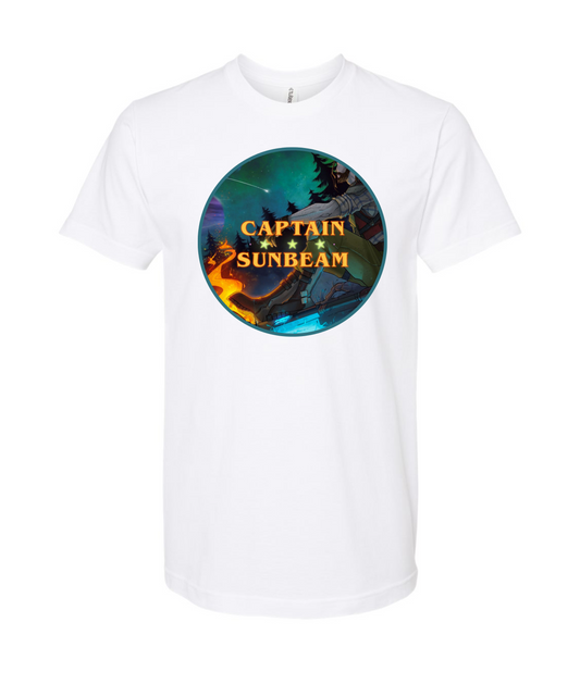 Captain Sunbeam - Julian Afterjoy - White T Shirt