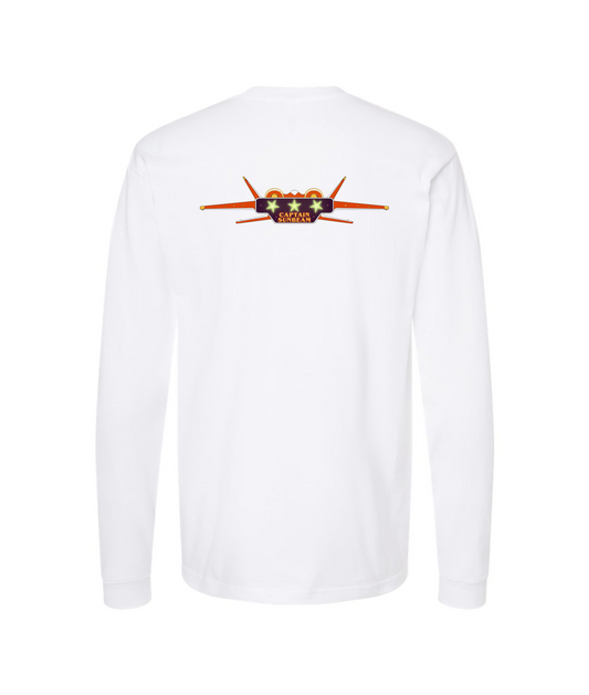 Captain Sunbeam - Julian Afterjoy - White Long Sleeve T