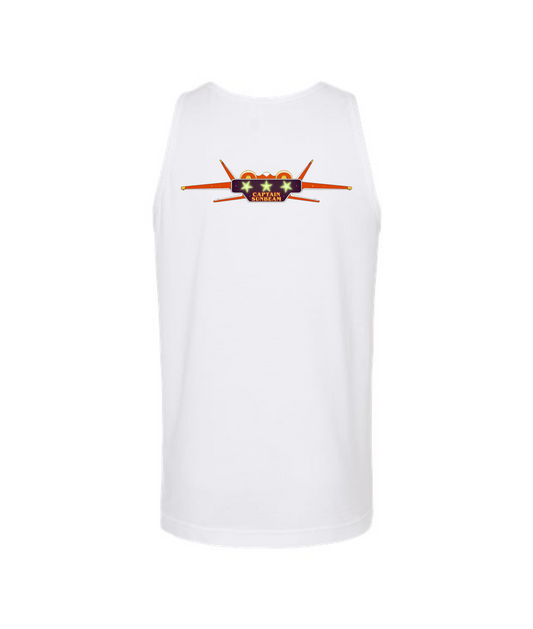 Captain Sunbeam - Julian Afterjoy - White Tank Top