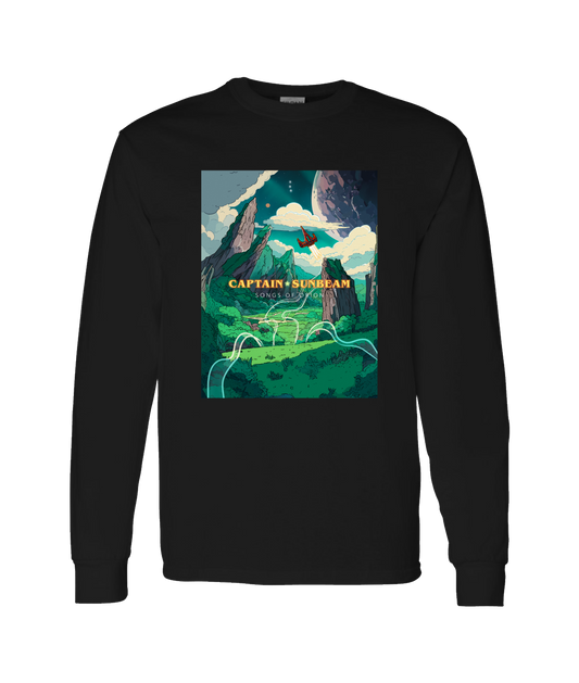 Captain Sunbeam - SONGS OF ORION - Black Long Sleeve T