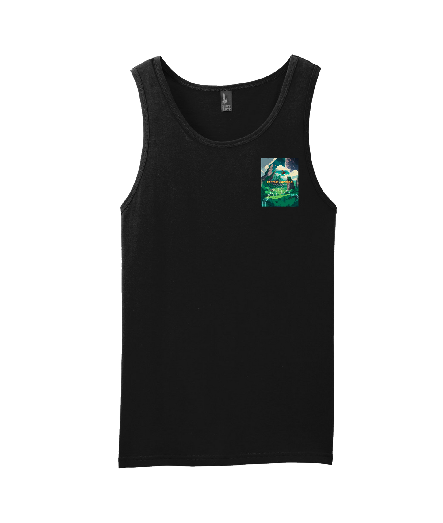 Captain Sunbeam - SONGS OF ORION - Black Tank Top