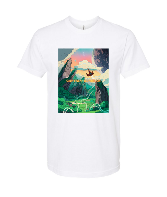 Captain Sunbeam - SONGS OF ORION - White T Shirt