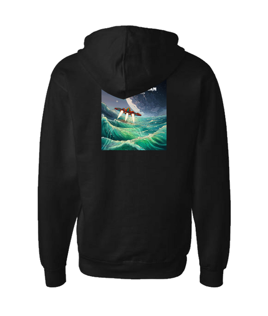 V-SUNBEAMTOP - Taz - Black Zip Up Hoodie