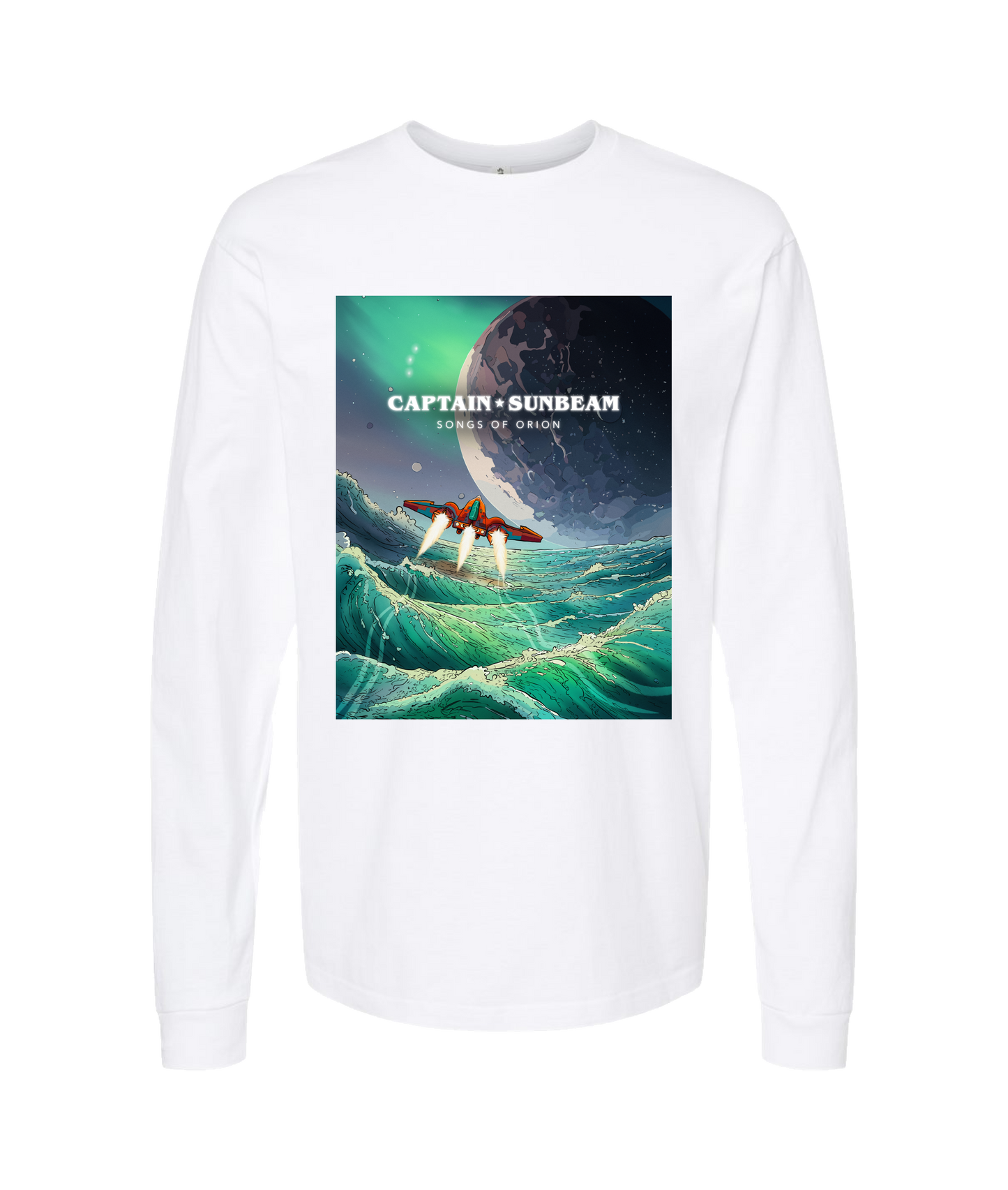 V-SUNBEAMTOP - Taz - White Long Sleeve T