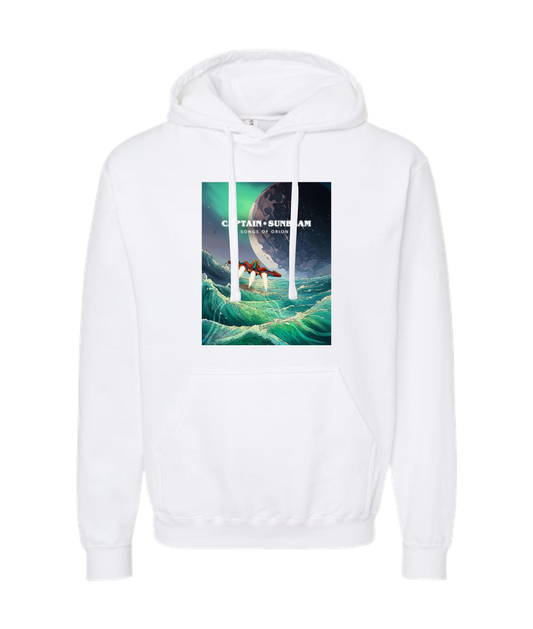 Captain Sunbeam - Taz - White Hoodie