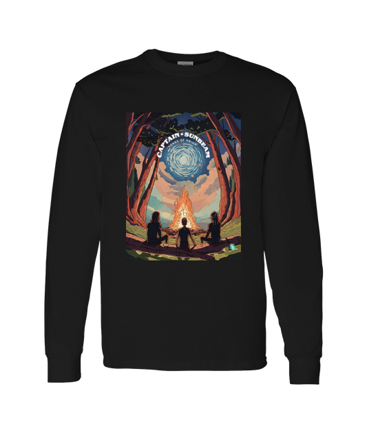 Captain Sunbeam - Tour - Black Long Sleeve T