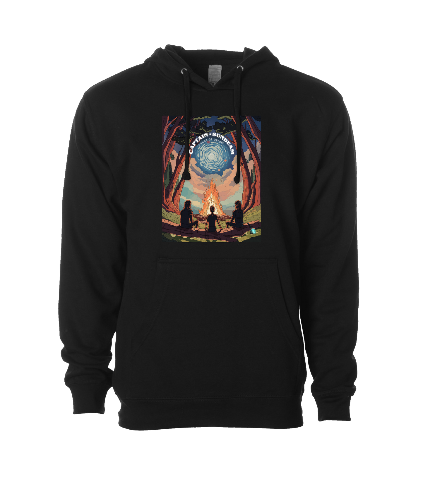 Captain Sunbeam - Tour - Black Hoodie