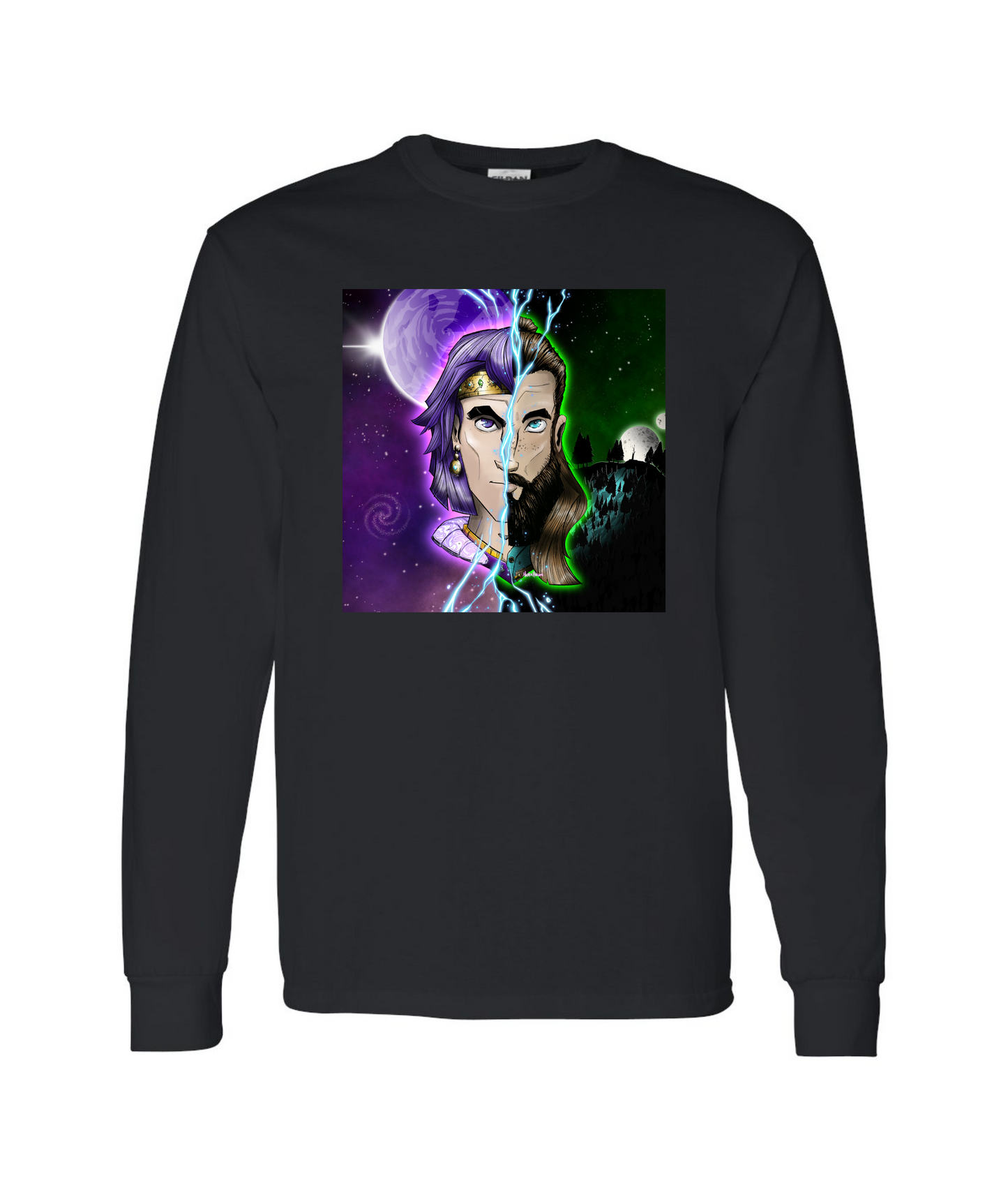 V-SUNBEAMTOP - So Evil - Black Long Sleeve T