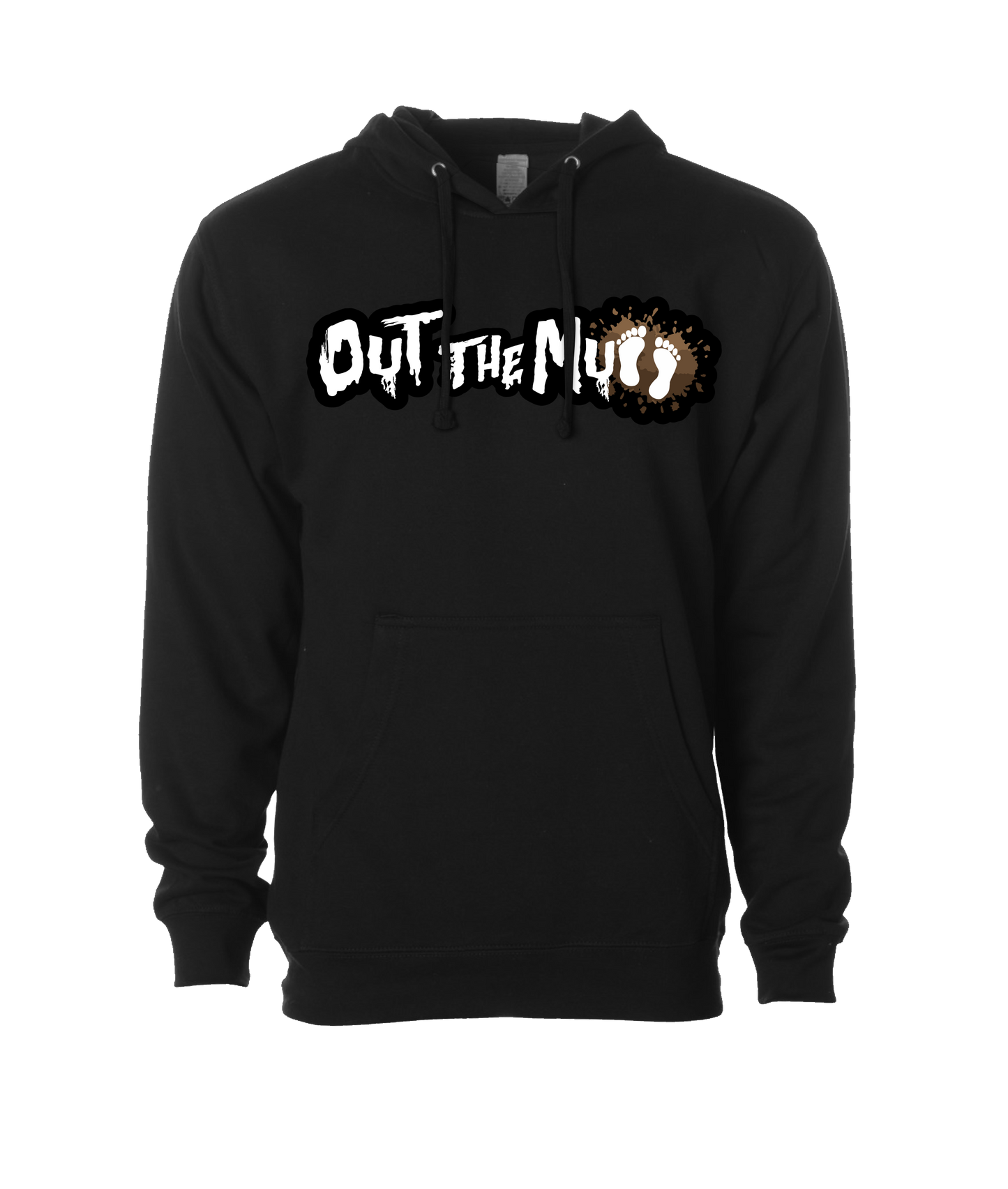 V-04ATOP - OUT THE MUD - Black Hoodie