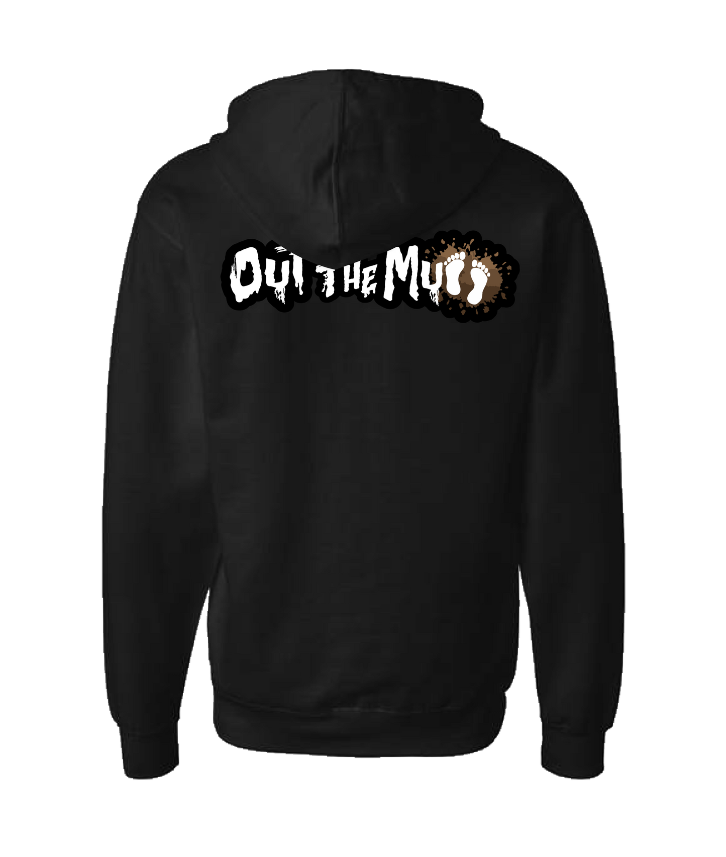 04 APPROVED
 - OUT THE MUD - Black Zip Up Hoodie